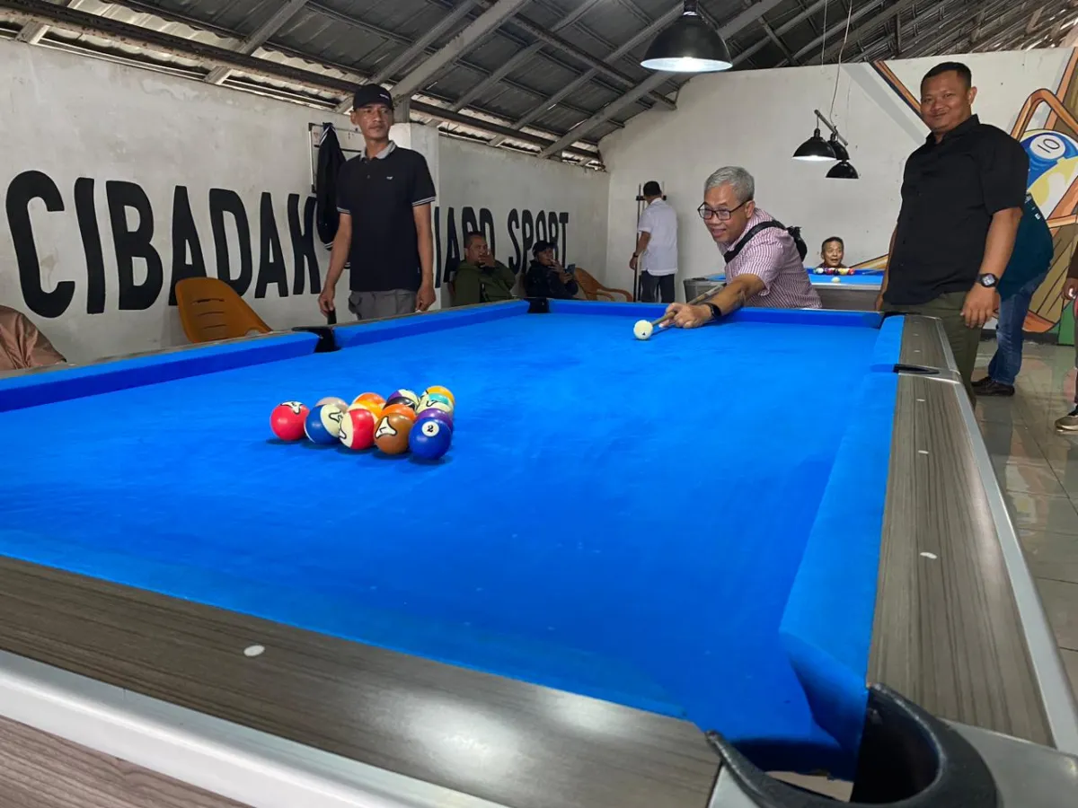 Cibadak Billiard Sport Resmi Dibuka Sebagai Wadah Olahraga Positif untuk Generasi Muda