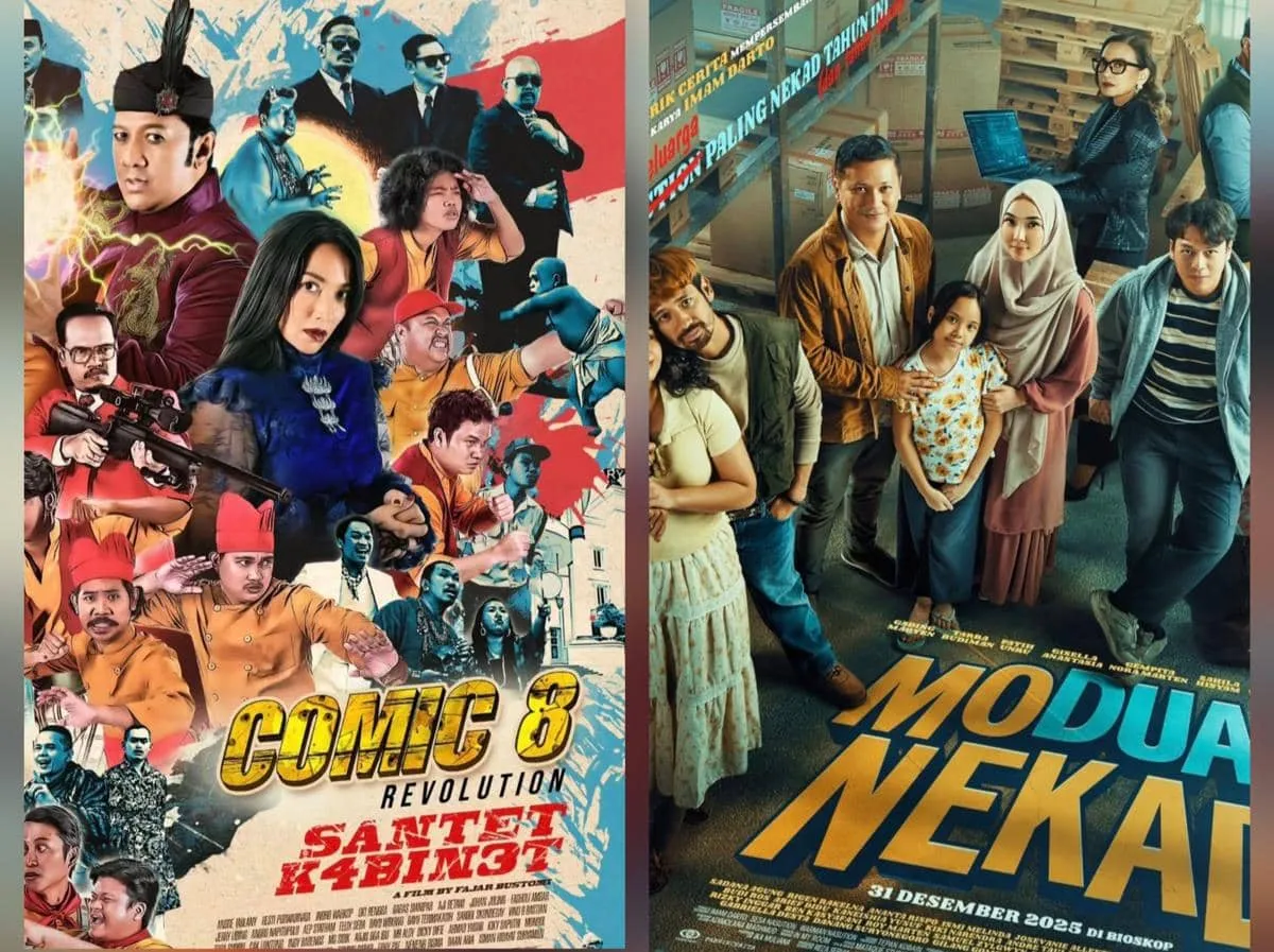 Empat Film Komedi Indonesia Siap Tayang Desember 2025