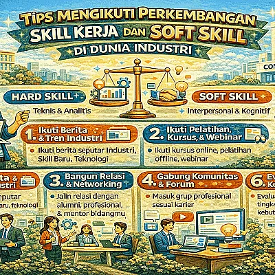 Strategi Mahasiswa dan Profesional Muda Mengikuti Perkembangan Skill Industri