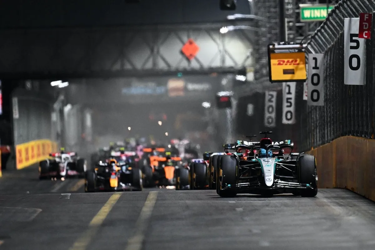 F1 GP Las Vegas Hadapi Tantangan Suhu Rendah di Sirkuit Perkotaan