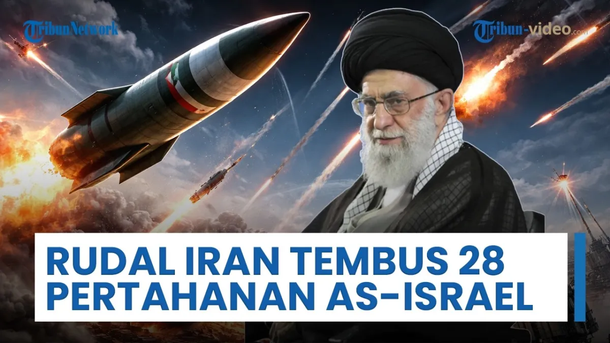 Rudal Iran Berhasil Menembus Pertahanan AS dan Sekutunya dalam Konflik 12 Hari
