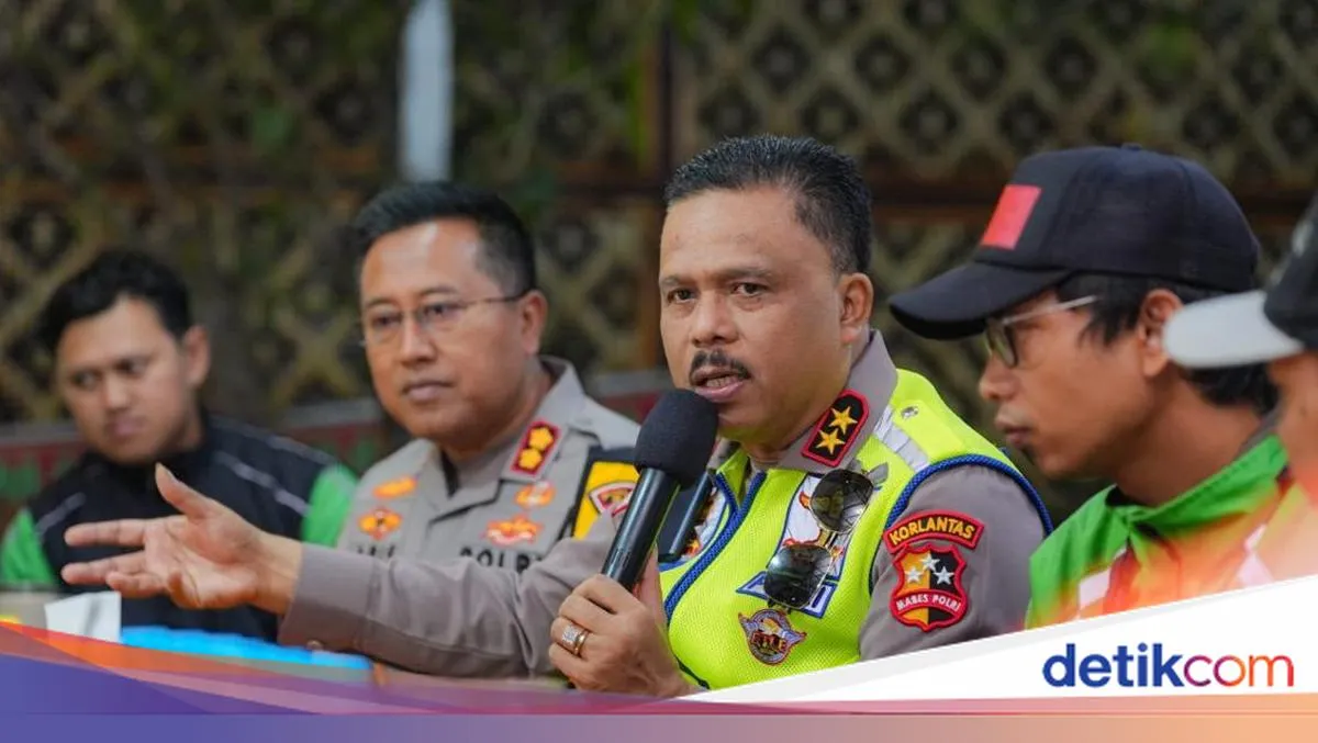 Kakorlantas Polri Jalin Silaturahmi dengan Komunitas Ojol di Kota Batu