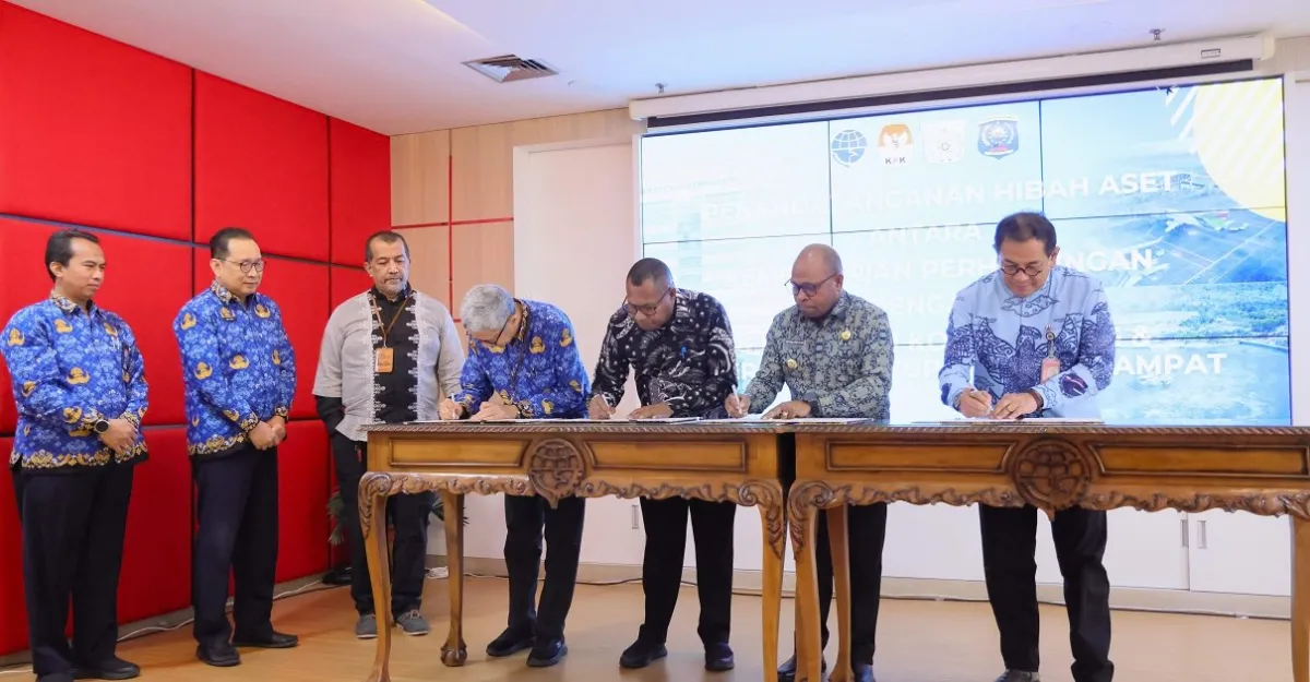 KPK Rampungkan Hibah Aset Pelabuhan Waisai dan Bandara DEO Rp107,7 Miliar ke Kemenhub