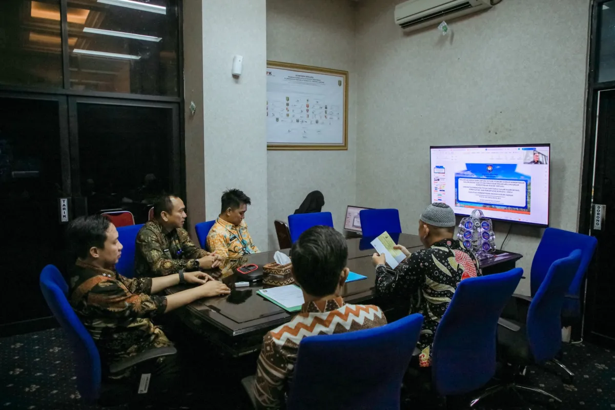 Pemprov Lampung Dukung Penyelarasan Regulasi Pusat-Daerah dalam Rakor Daring