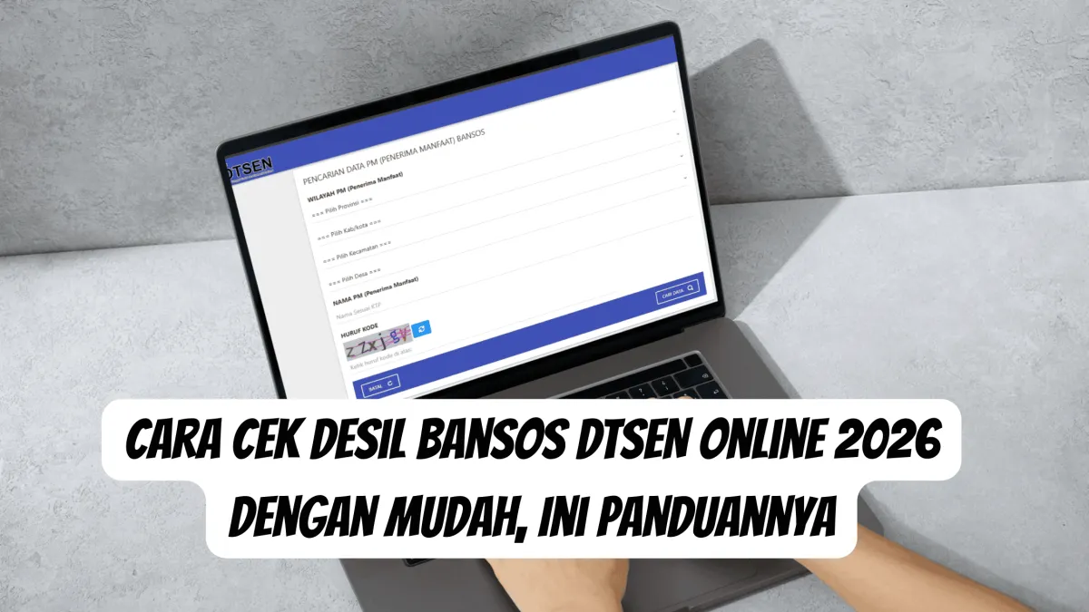 Panduan Cek Desil Bansos DTSEN 2026 Secara Online