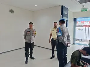 Polsek Kotabaru Patroli Objek Vital Perbankan, Imbau Security Waspada Saat Libur
