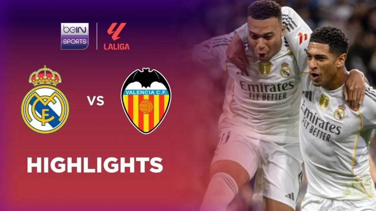Highlight LaLiga 2025/26: Real Madrid vs Valencia (2 November 2025)