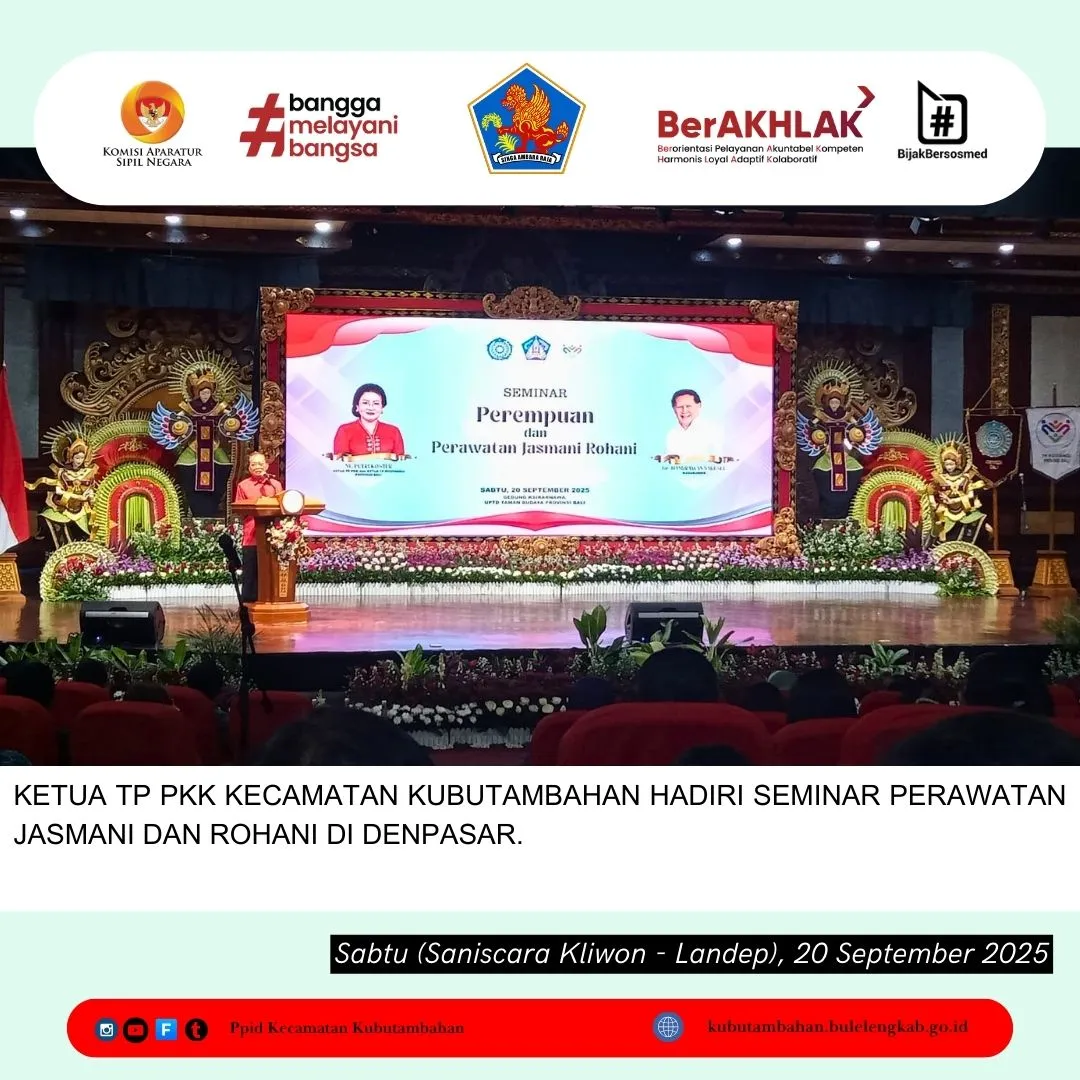 Ketua TP PKK Kubutambahan Ikuti Seminar Kesehatan Perempuan di Denpasar