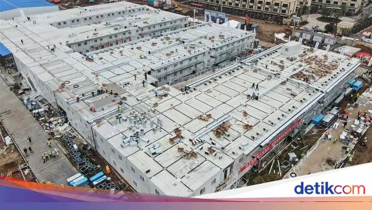 Fakta Menarik tentang RS Huoshenshan yang Dibangun dalam 10 Hari di Wuhan