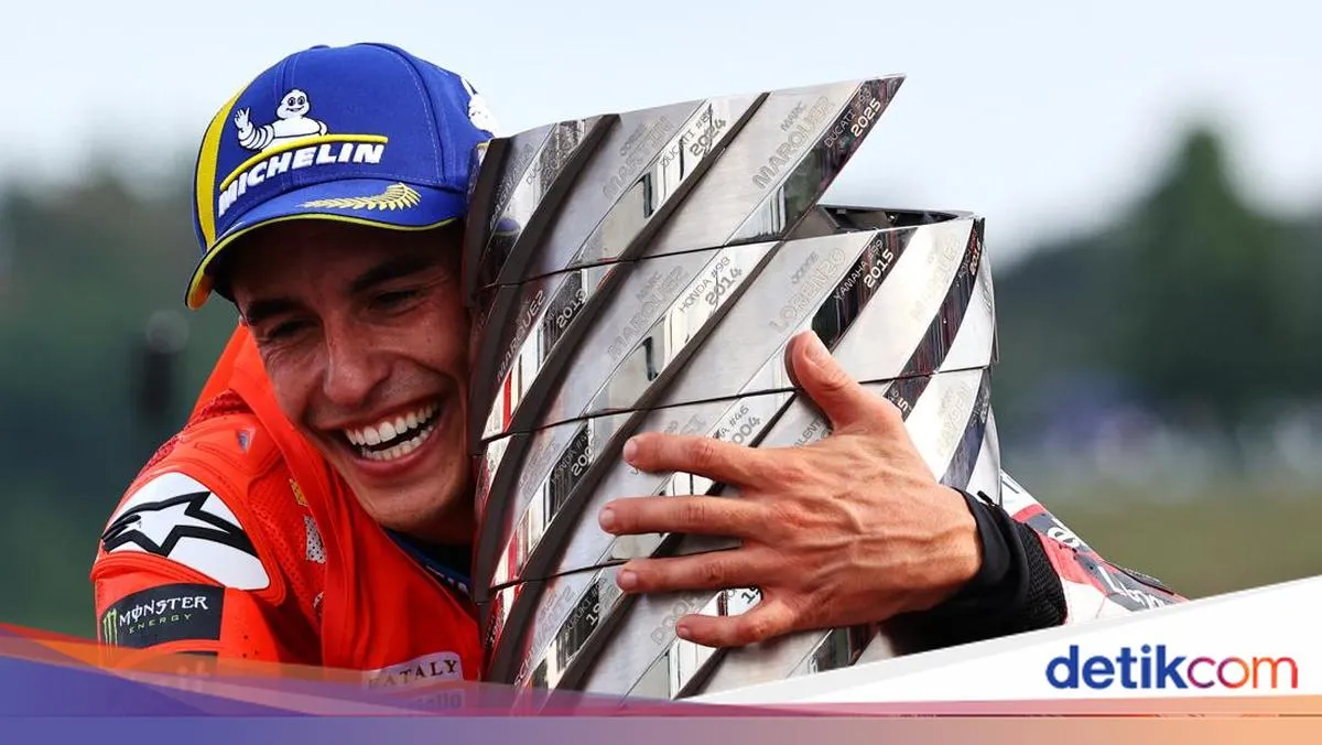 Marc Marquez Kunci Gelar Juara Dunia MotoGP 2025 usai Finis Kedua di Jepang
