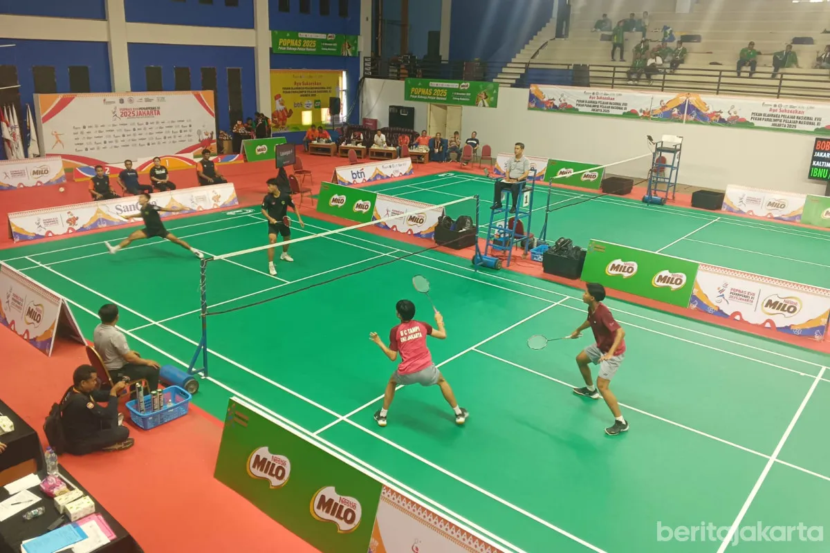 Bulu Tangkis DKI Jakarta Raih Juara Umum POPNAS 2025