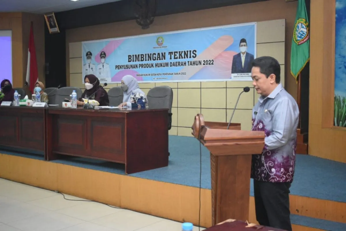 Wawako Pontianak Dorong ASN Manfaatkan Teknologi untuk Percepat Penyusunan Produk Hukum Daerah