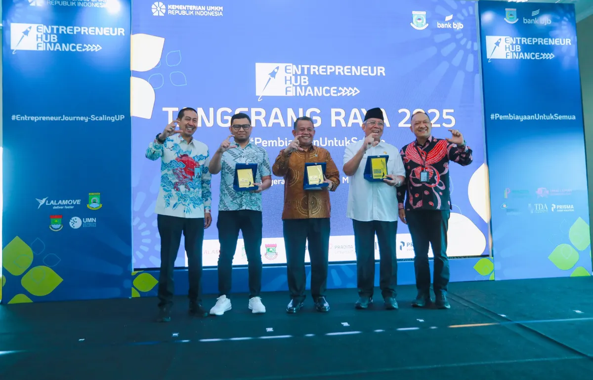 Program Entrepreneur Hub Finance Diluncurkan di Tangsel, Fokus Pendampingan dan Akses Pembiayaan UMKM