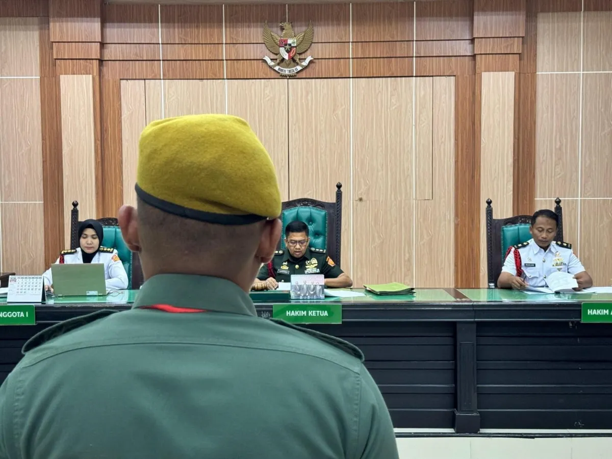 Majelis Pengadilan Militer Surabaya Terapkan Pidana Pengawasan untuk Tindak Pidana Ketidakhadiran