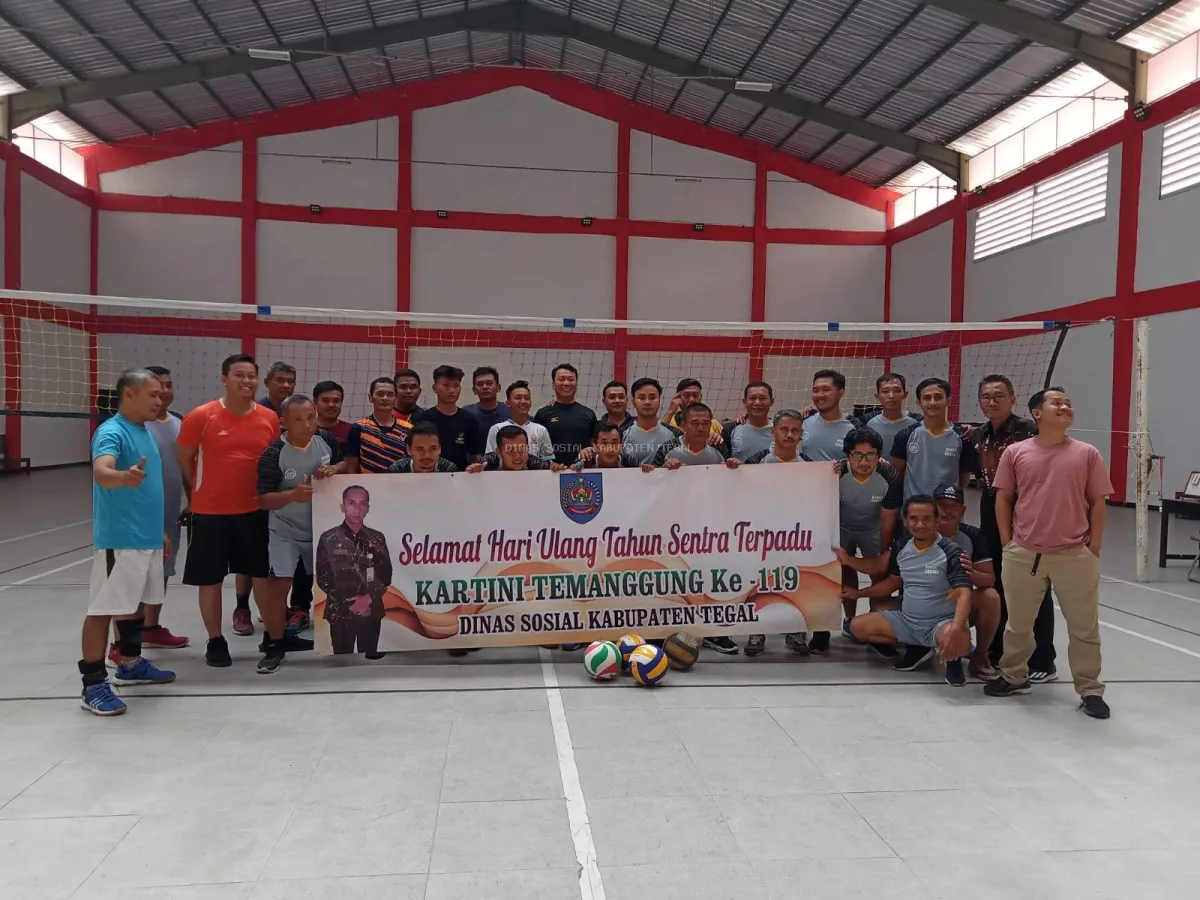 Tim Voli Dinas Sosial Meriahkan HUT ke-119 Sentra Terpadu Kartini Temanggung