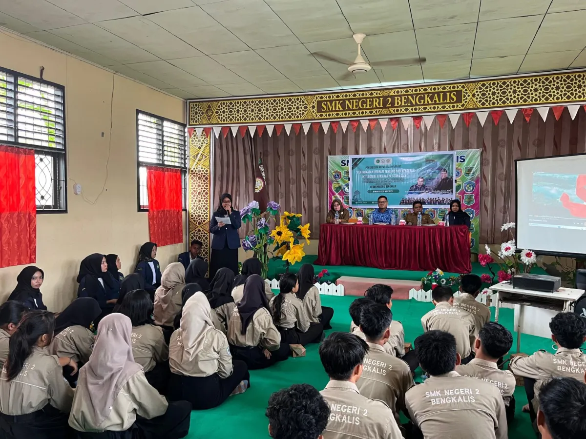 Mahasiswa STAIN Bengkalis Gelar Sosialisasi HAKI untuk Siswa SMK