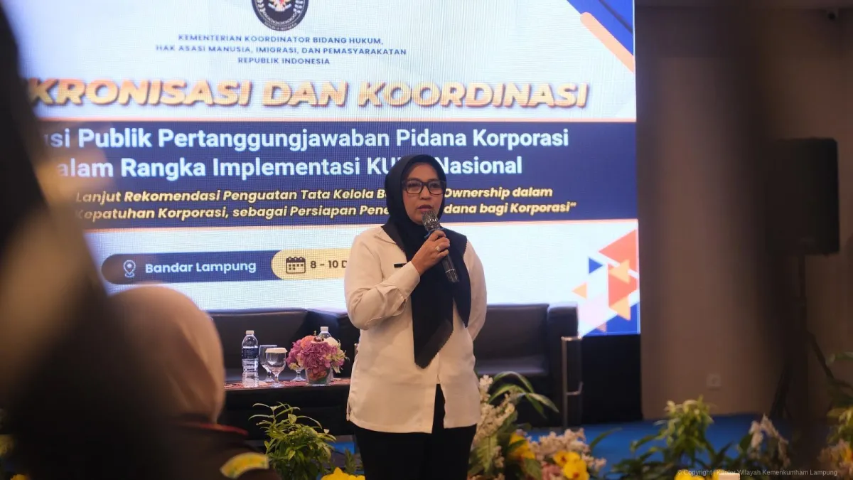 Lampung Dapat Apresiasi atas Kesiapan Implementasi KUHP Nasional