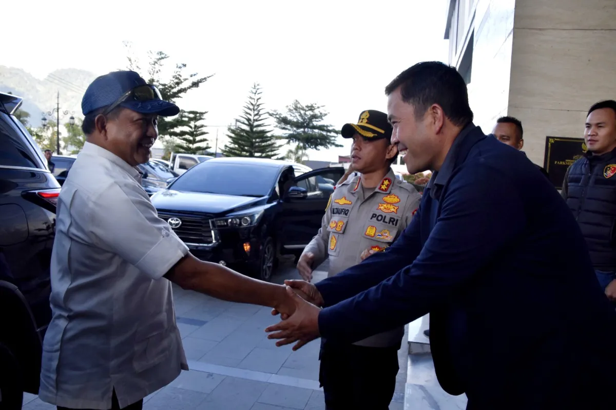 Bupati Aceh Tengah Terima Kunjungan Menteri Dalam Negeri Tito Karnavian
