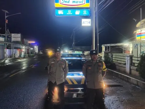 Polsek Sekincau Tingkatkan Patroli Cegah Kejahatan C3