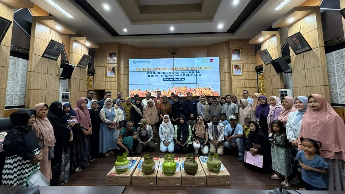 United Tractors Padang Diganjar Penghargaan Kementerian UMKM atas Dukungan Klinik UMKM Minang Bangkit