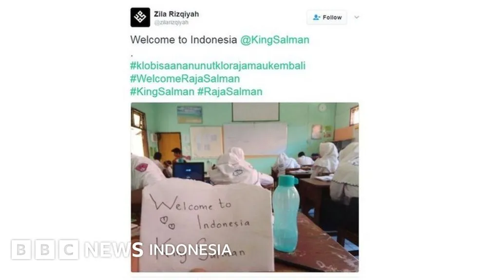 Kedatangan Raja Salman di Indonesia Memicu Beragam Reaksi di Media Sosial