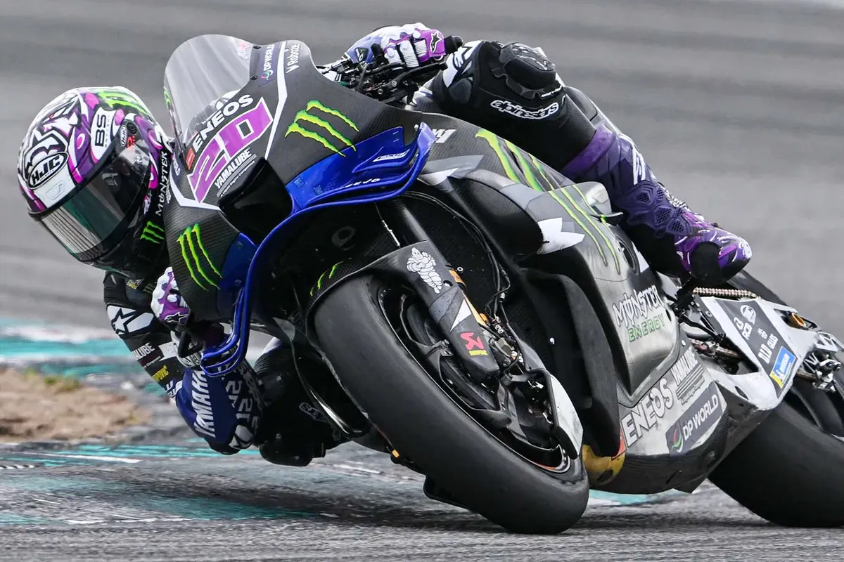 Cedera Quartararo Ganggu Uji Coba V4 Yamaha di Sepang