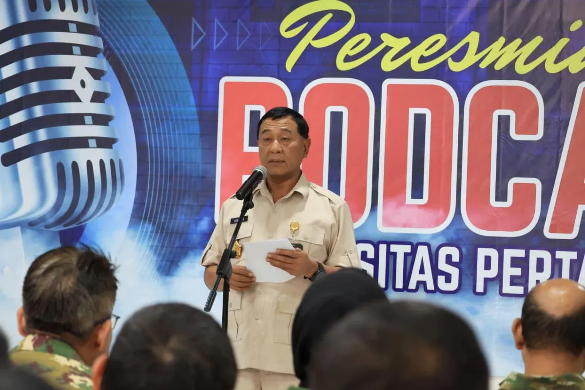 Peresmian Podcast Unhan RI untuk Edukasi Pertahanan di Era Digital