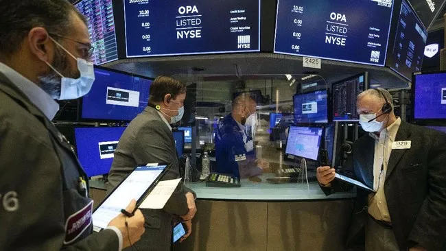 Wall Street Melemah, Data Tenaga Kerja September dan Isu Tapering Tekan Pasar