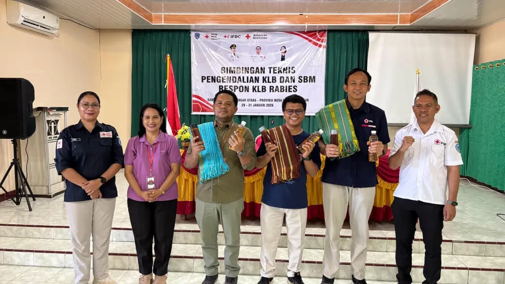 PMI TTU Gelar Bimtek Rabies, Relawan Diharap Sosialisasikan Penanganan KLB