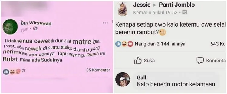 10 Status Lucu Logika Cowok yang Bikin Penasaran