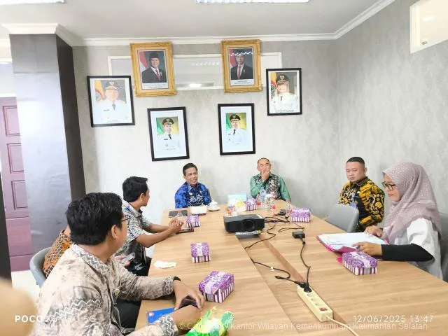 Kemenkum Kalsel dan Pemkab Tapin Perkuat Sinergi Pembinaan Hukum