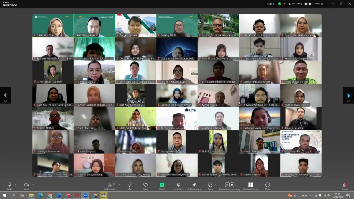 PSLH UGM Buka Pelatihan Dasar-Dasar AMDAL Online Angkatan ke-192