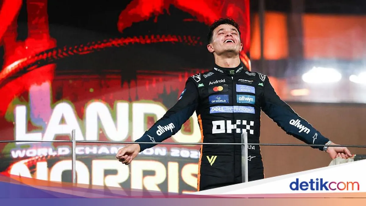 Lando Norris Raih Gelar Juara Dunia Formula 1 2025