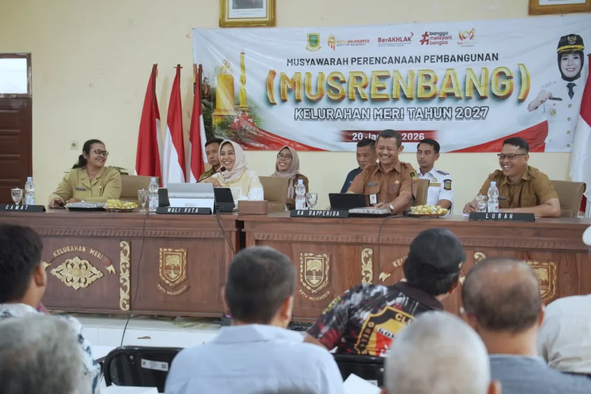 Wali Kota Mojokerto Buka Musrenbang Kelurahan, Paparkan Arah Pembangunan 2027