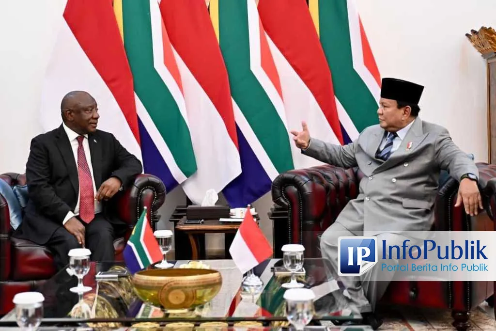 Indonesia dan Afrika Selatan Perkuat Kerja Sama Strategis