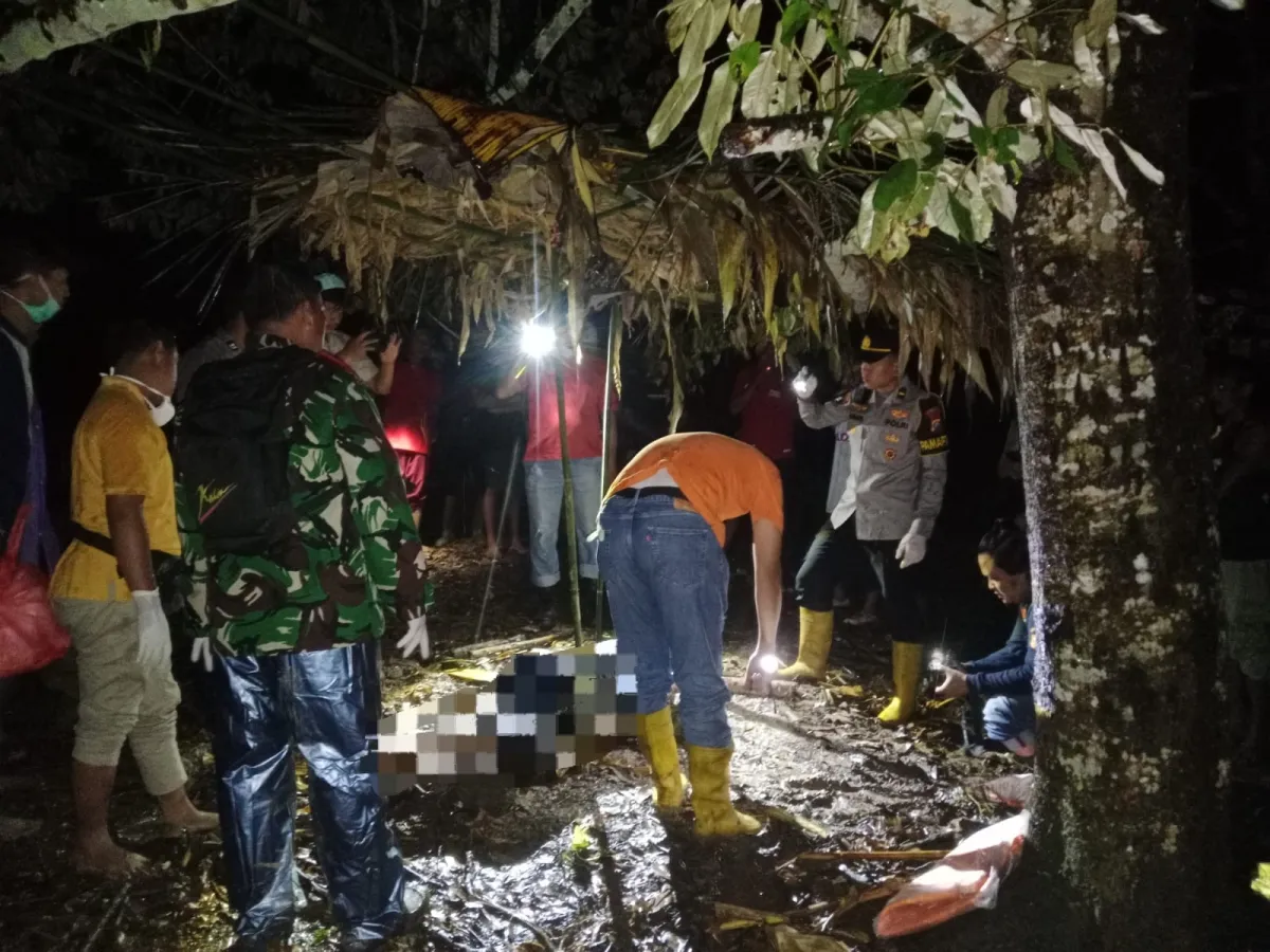 Polsek Tanggunggunung Selidiki Kasus Penemuan Mayat di Lahan Perhutani