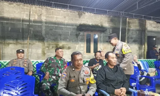 Pengamanan Turnamen Bola Voli Sambeng 3 Cup 2025 oleh Polsek dan Koramil Srandakan