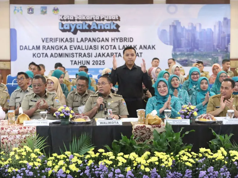 Jakarta Pusat Targetkan Predikat Utama KLA 2025