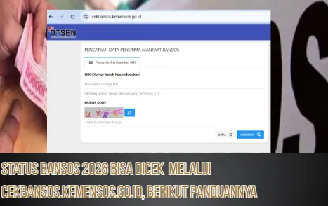 Cek Status Bansos 2026 Kini Lebih Mudah Melalui cekbansos.kemensos.go.id