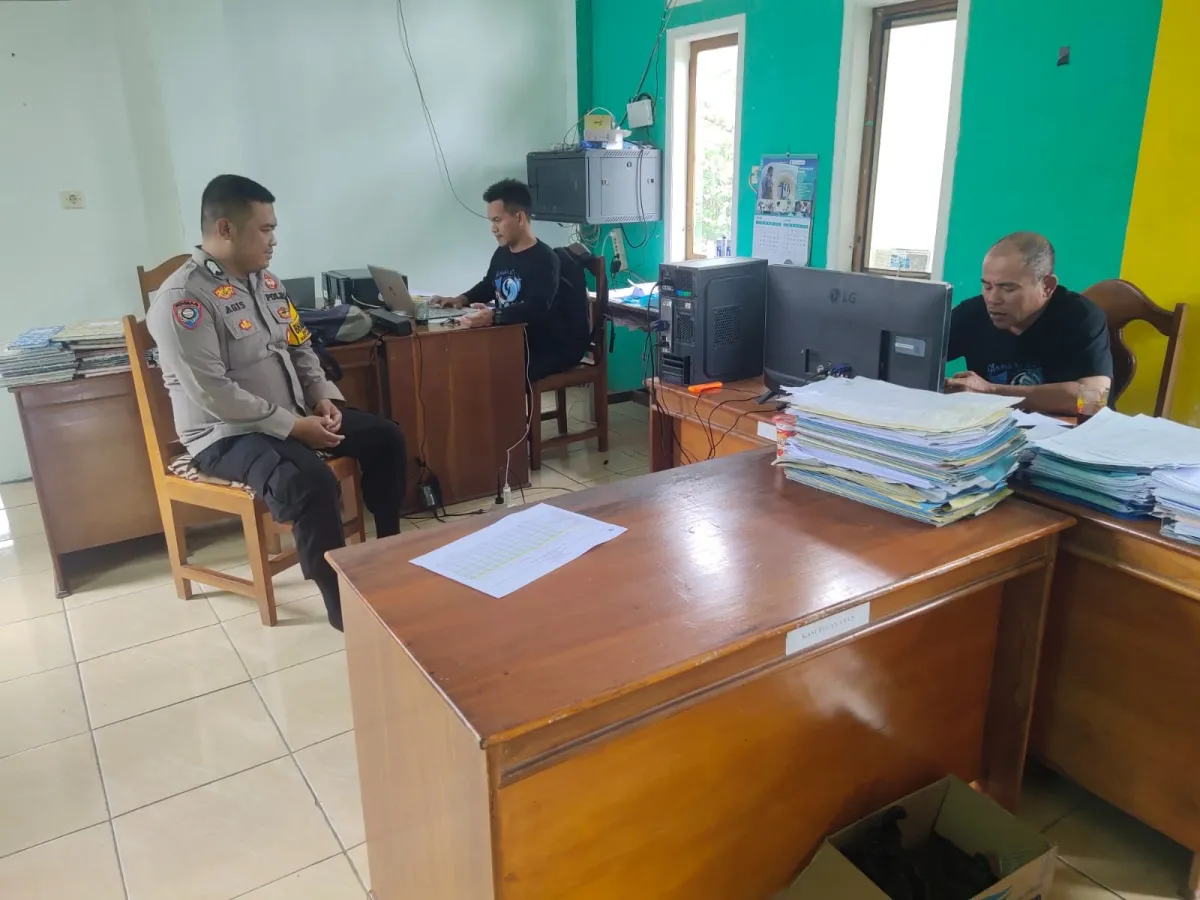 Brigadir Agis Ajak Warga Kertajaya Ciptakan Keamanan Melalui Diskusi Kamtibmas