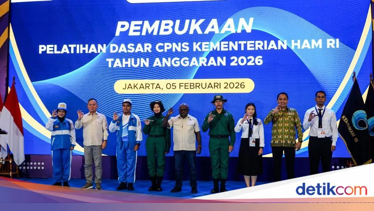 Kementerian HAM Gelar Pelatihan Dasar untuk 224 CPNS