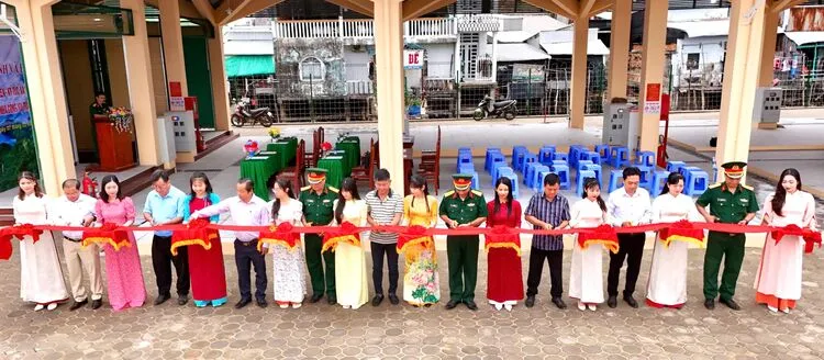 Peresmian Proyek Kesejahteraan Sosial di Zona Ekonomi Khusus Kien Hai