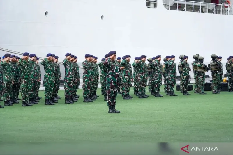 TNI AL Siapkan Pasukan dan Kapal untuk Misi Kemanusiaan