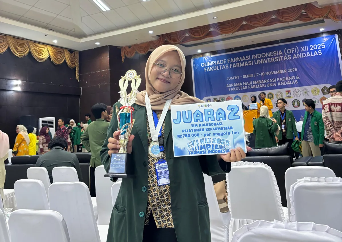 Mahasiswa Unissula Raih Juara 2 di Olimpiade Farmasi Indonesia
