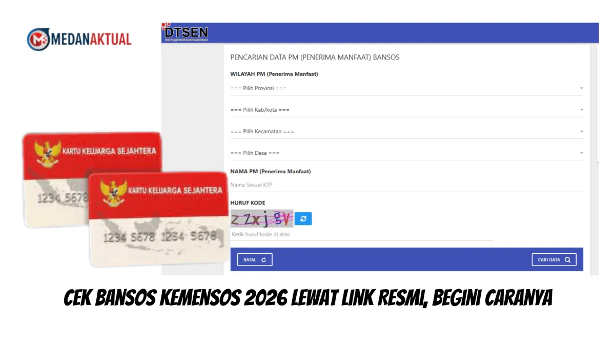 Cara Mudah Cek Bansos Kemensos 2026 Secara Online