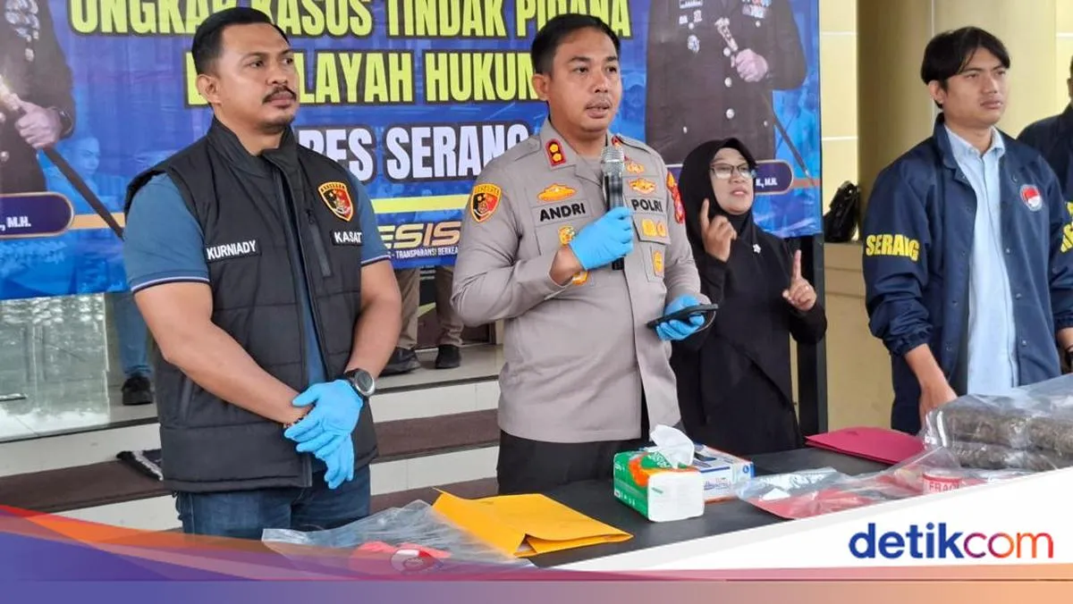 Polres Serang Tangkap 23 Tersangka Kriminal dan Narkoba di Januari 2026