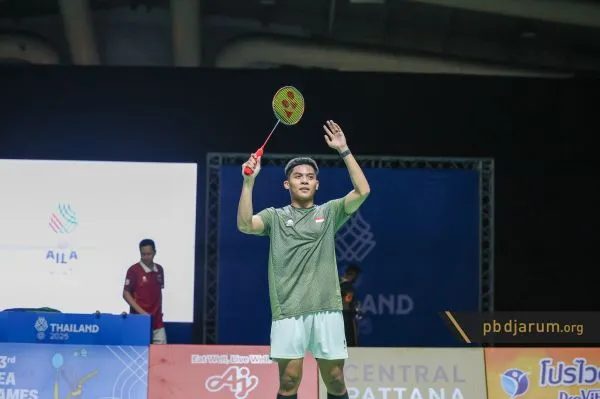 Ubed Temani Alwi ke Final, Indonesia Amankan Medali Emas Tunggal Putra
