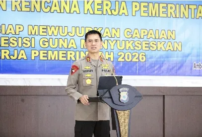 Polda Maluku Siap Dukung Rencana Kerja Pemerintah 2026