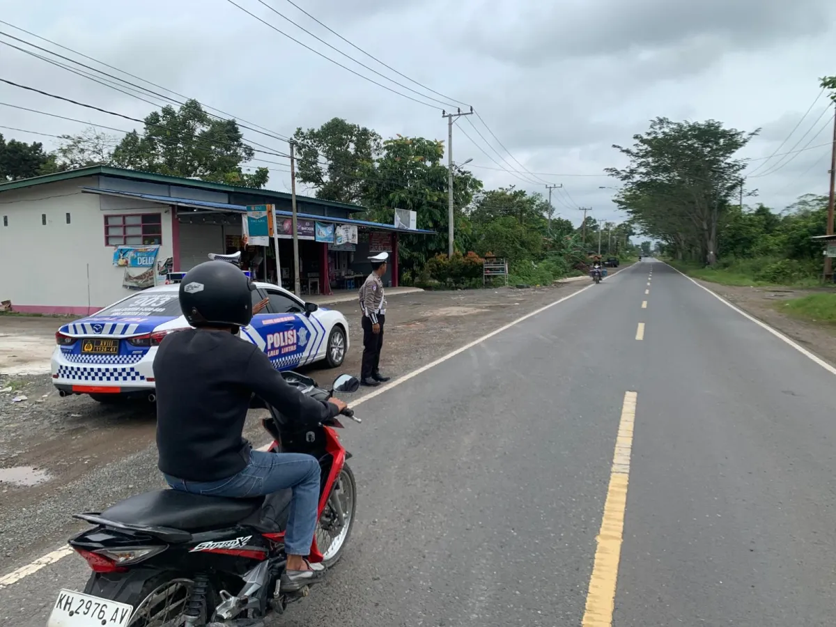 Polres Pulang Pisau Tingkatkan Patroli di Jalur Rawan Kecelakaan Lalu Lintas