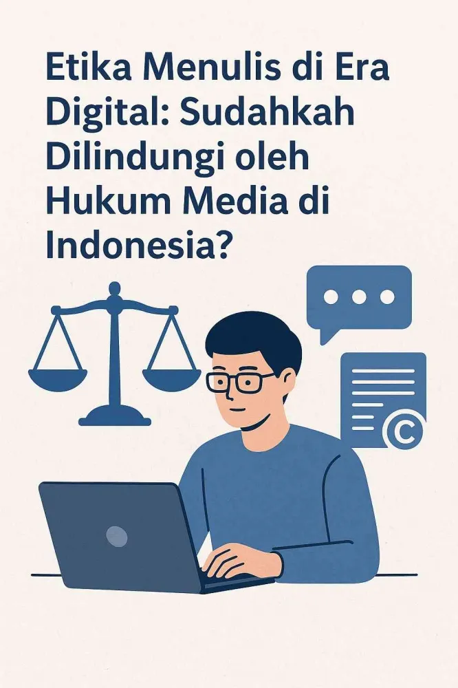 Menjaga Etika Menulis di Era Digital: Tanggung Jawab dan Hukum di Indonesia